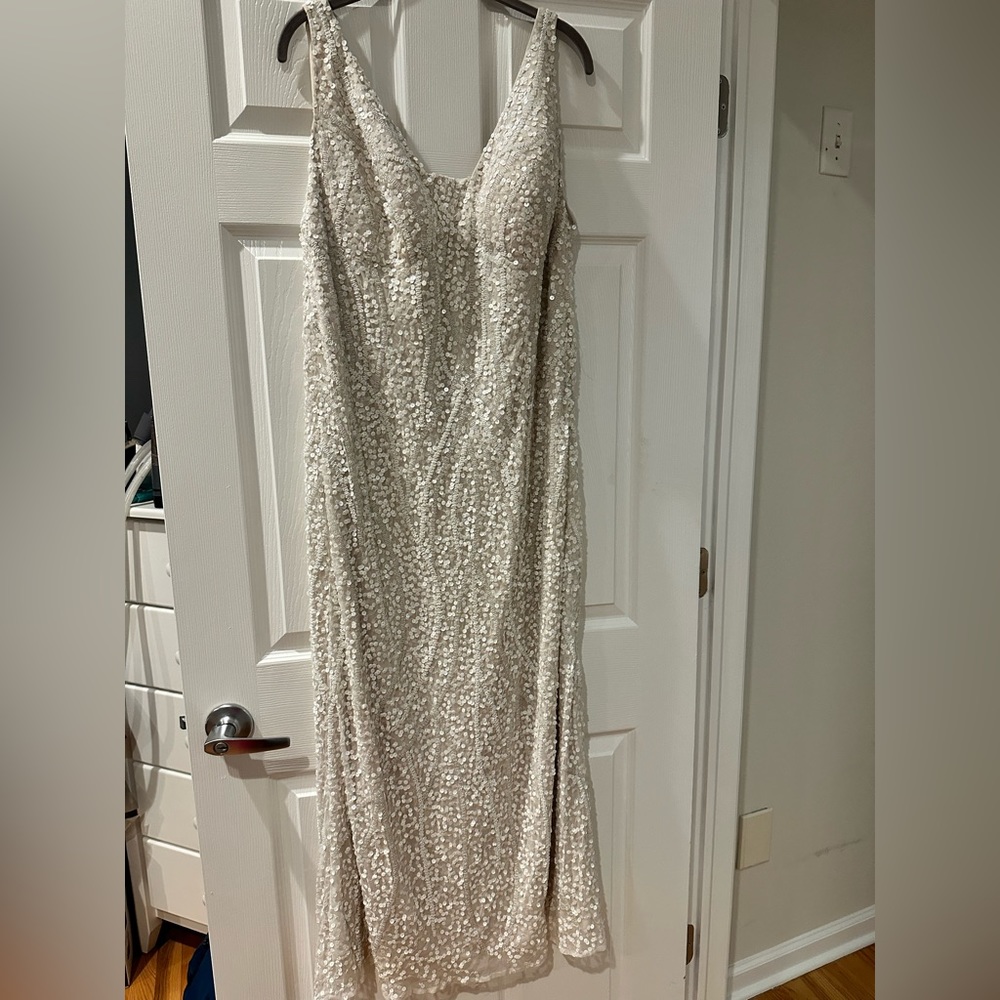 DB Studio sequin and beaded dress - 20W